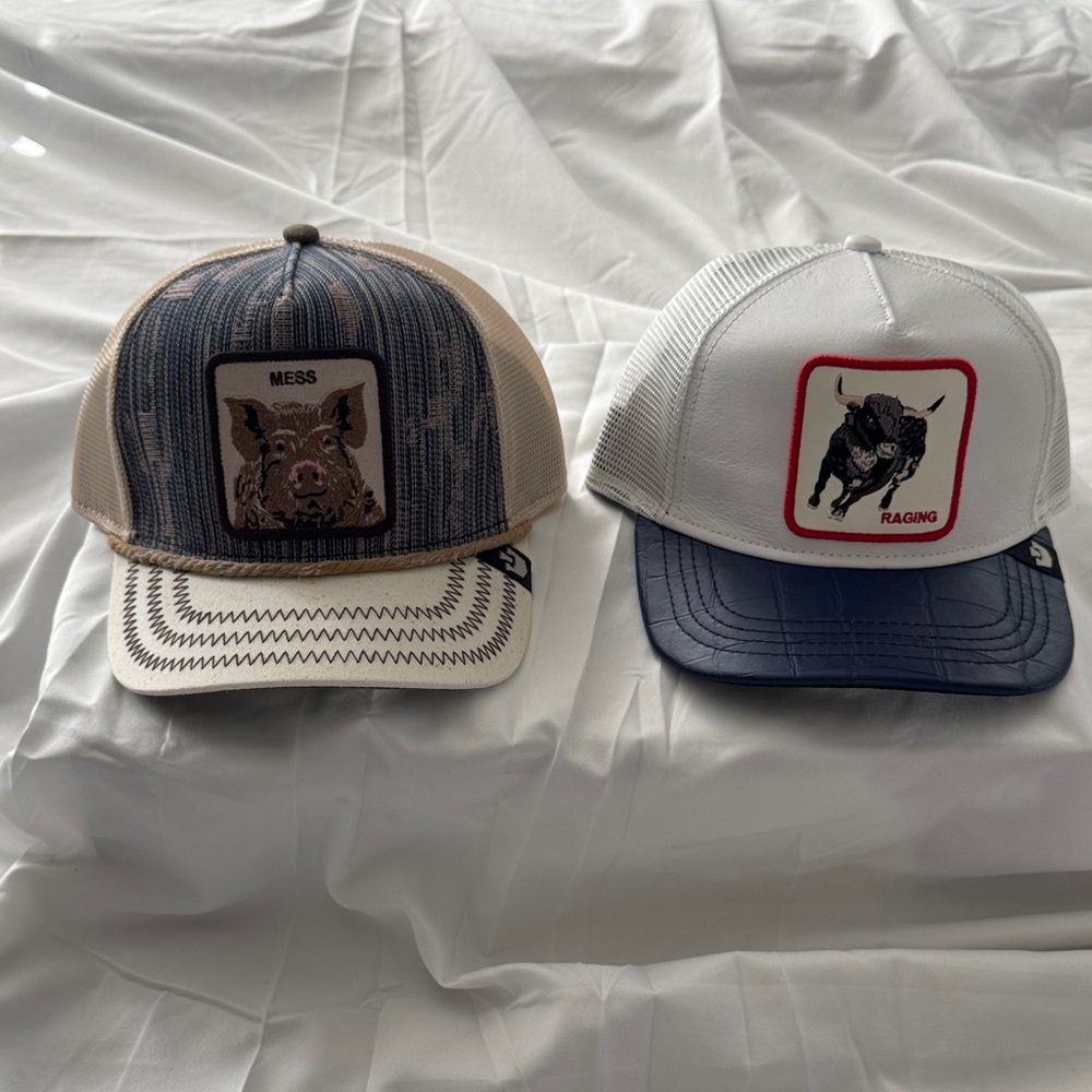 Goorin Trucker Hat Set "Barbecue" Limited Release on Friday Drop - NWT